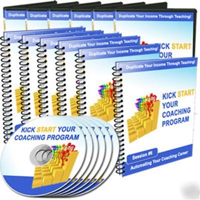 Kick start your coaching program - videos, audios & pdf