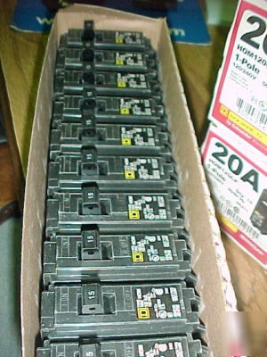 15A circuit breaker HOM115CP (box 10)