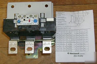 193B1L4 motor controls overload relay allen-bradley