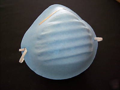 6 surgical masks ( blue premolded)^