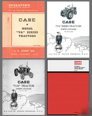 Case va vac vai vao tractor service pt operator manuals