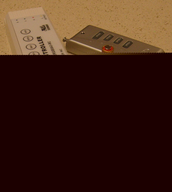 Controller for rgb led lights 12V/5A/3 channels, remote