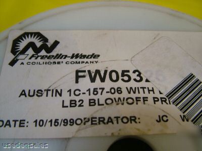 Freelin-wade fre-thane 95A tubing 1C-157-06 lot of 10