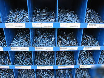 Grade 12.9 metric allen cap bolt bin cabinet 8000 pcs+