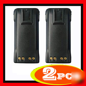 2 x HNN9008 battery for motorola HT750 HT1250 ht-750 a+