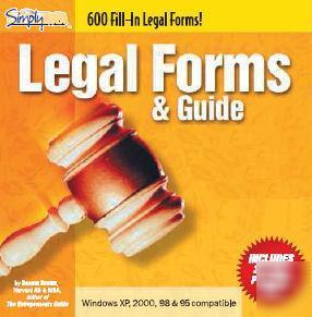 600 legal fill-in forms & guide