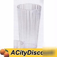 Carlisle 43640 3DZ 22OZ tumbler clear polycarbonate