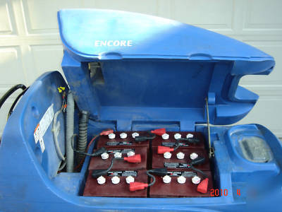 Clarke encore L28 automatic walk behind floor scrubber