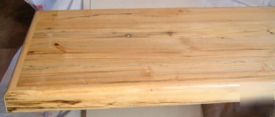 Countertop from reclaimed lumber