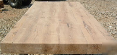Countertop from reclaimed lumber
