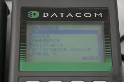 Datacom lancat vx test & talk CAT5 cable tester