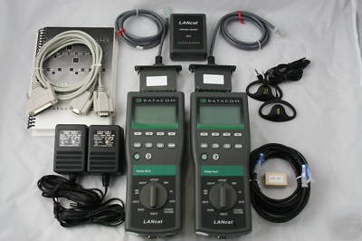 Datacom lancat vx test & talk CAT5 cable tester