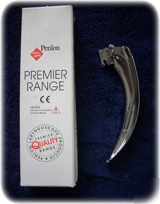 Fibrelight laryngoscope by penlon (stainless steel)