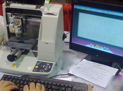 Gravograph M20 3 axis engraving machine refurbished