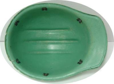 Green bullard fiberglass 502 hard hat
