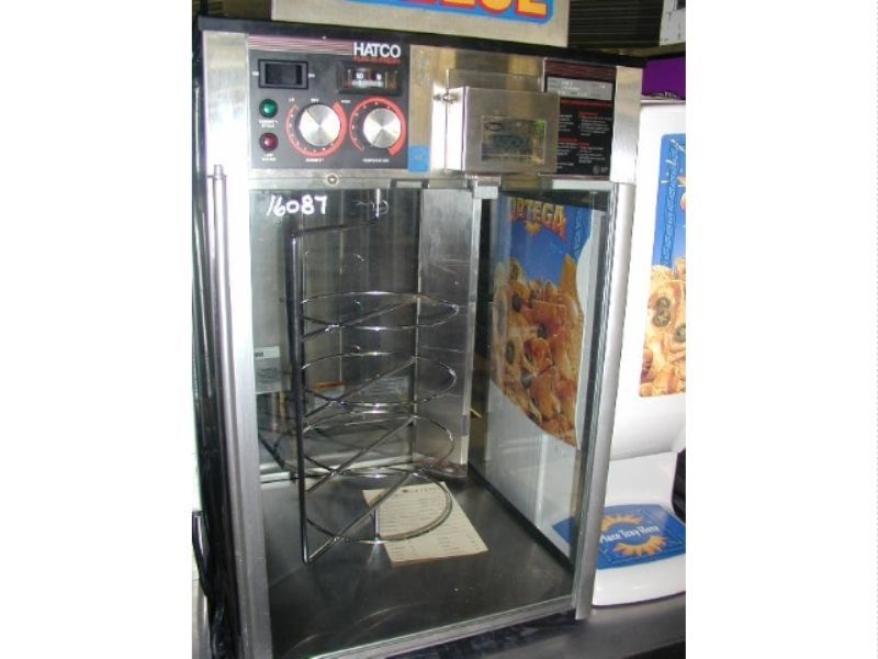 Hatco flav-r-fresh heated display cabinet