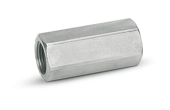 Hydraulic hose burst valves female/female body 1/4