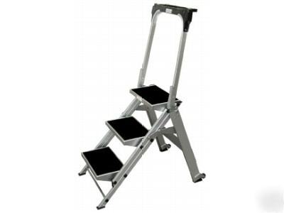 Little jumbo 3 step ladder by little giant - free ship