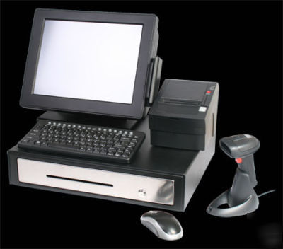 New * pos-x retail pos combo kit touchscreen XLR50- kit