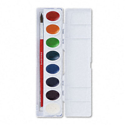 Profesl watercolor set eight asstd colors 16 per set