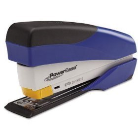 Swingline optima powerease reduced effort blue stapler