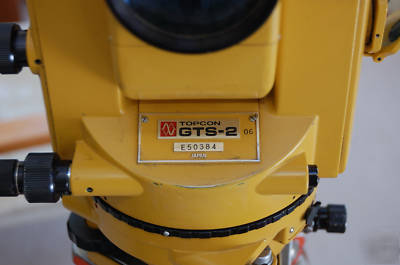 Topcon gts-2 complete system