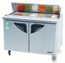 Turbo air super deluxe sandwich/salad unit tst-48SD