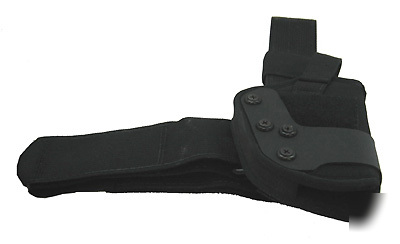 Uncle mikes tactical holster, black sz 24 9924-1