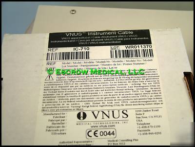 Vnus closure rf radiofrequency generator veins evlt