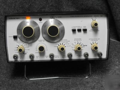 Wavetek 5MHZ phaselock generator model 186