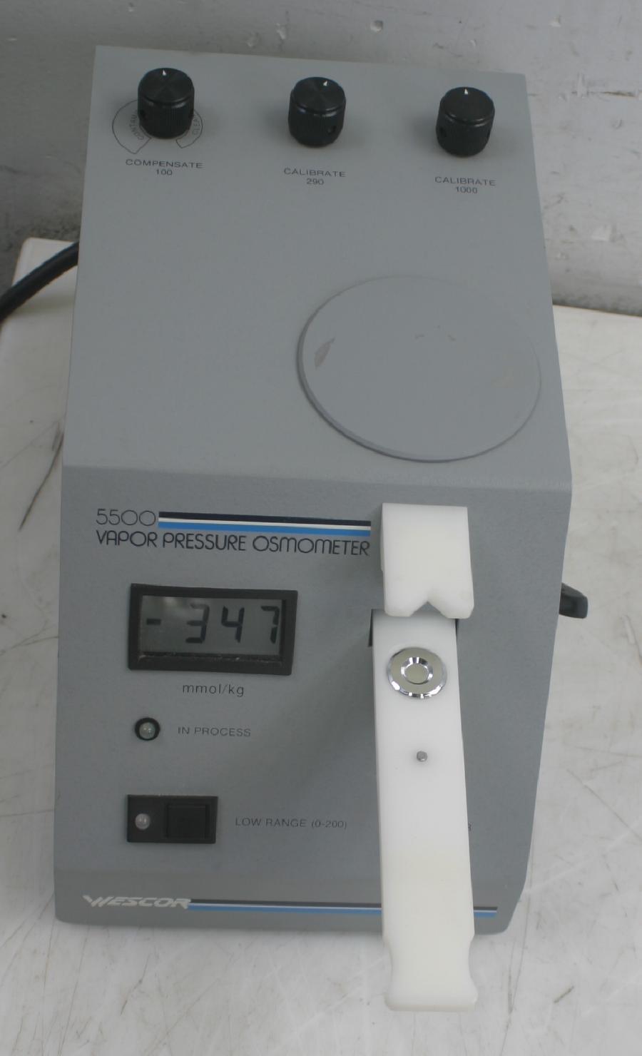 Wescor 5500 vapor pressure osmometer 5500XR