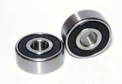 (100) R4A-2RS sealed ball bearings, 1/4 x 3/4
