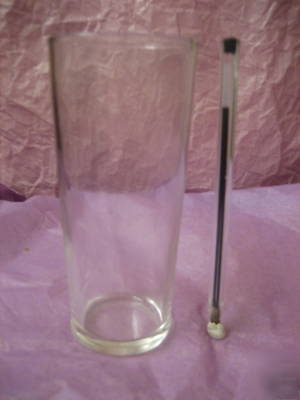 12 x 10 oz half pint toughened big tough beer glasses, 