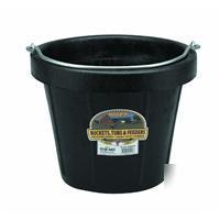 12QT heavy duty rubber pail by miller mfg DF12