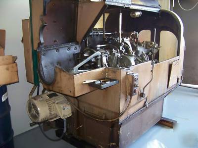 Davenport screw machine model b with silencer