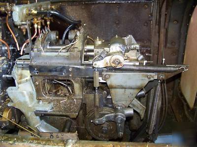 Davenport screw machine model b with silencer