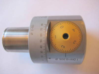 Kaiser boring head & cat 50 toolholder 112.107 with bar