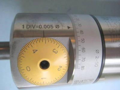Kaiser boring head & cat 50 toolholder 112.107 with bar