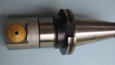 Kaiser boring head & cat 50 toolholder 112.107 with bar