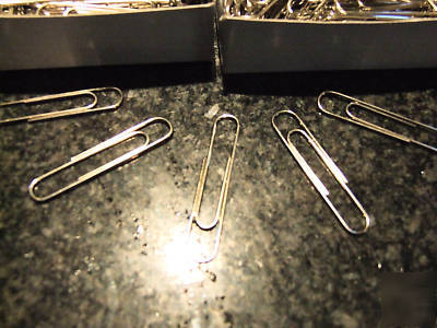 New 200 giant plain paper clips 2