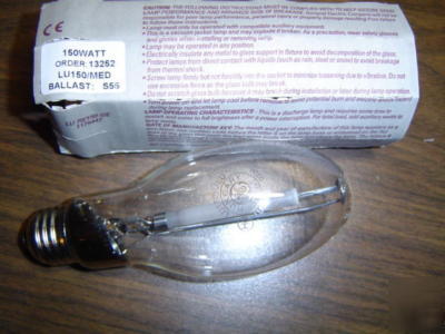 New ge LU150 med high pressure sodium lamp S55 13252 