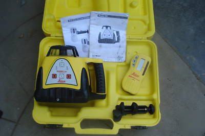 Rugby leica 100 self leveling rotary laser 