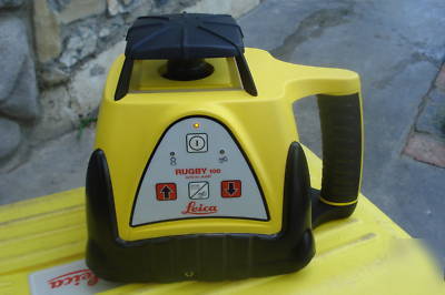 Rugby leica 100 self leveling rotary laser 