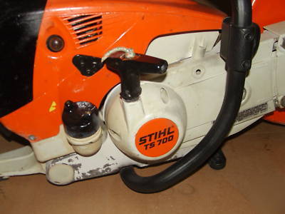 Stihl TS700 concrete cut off saw ts 700 
