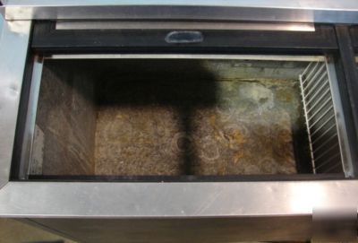 True deep well slide top beer cooler, 50