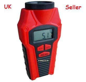 Ultrasonic room measure distance meter with laser point