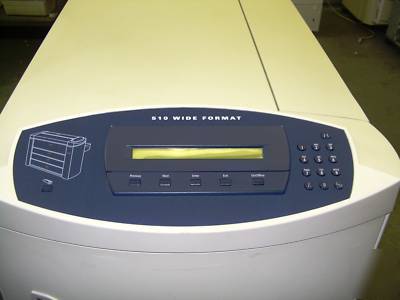 Xerox 510DP wide format printer low meter only 160K 