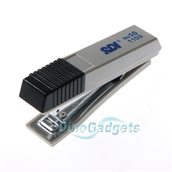 Mini portable office desktop stapler 1103 grey