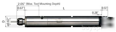 Nsk nakanishi straight air motor spindle mssh-2506R 1
