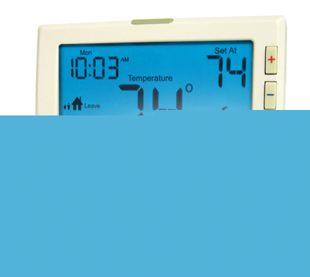 PRO1IAQ model T805 1 heat / 1 cool programmable